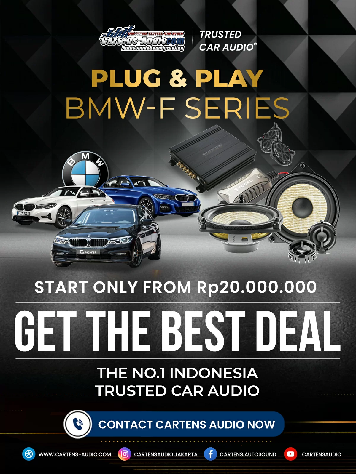 PACKAGE PLUG & PLAY - BMW-F SERIES