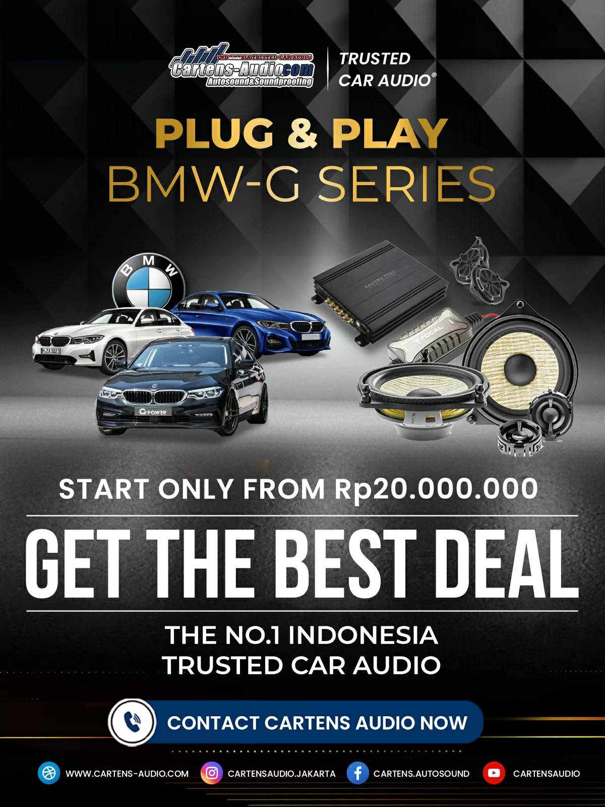 PACKAGE PLUG & PLAY - BMW-G SERIES