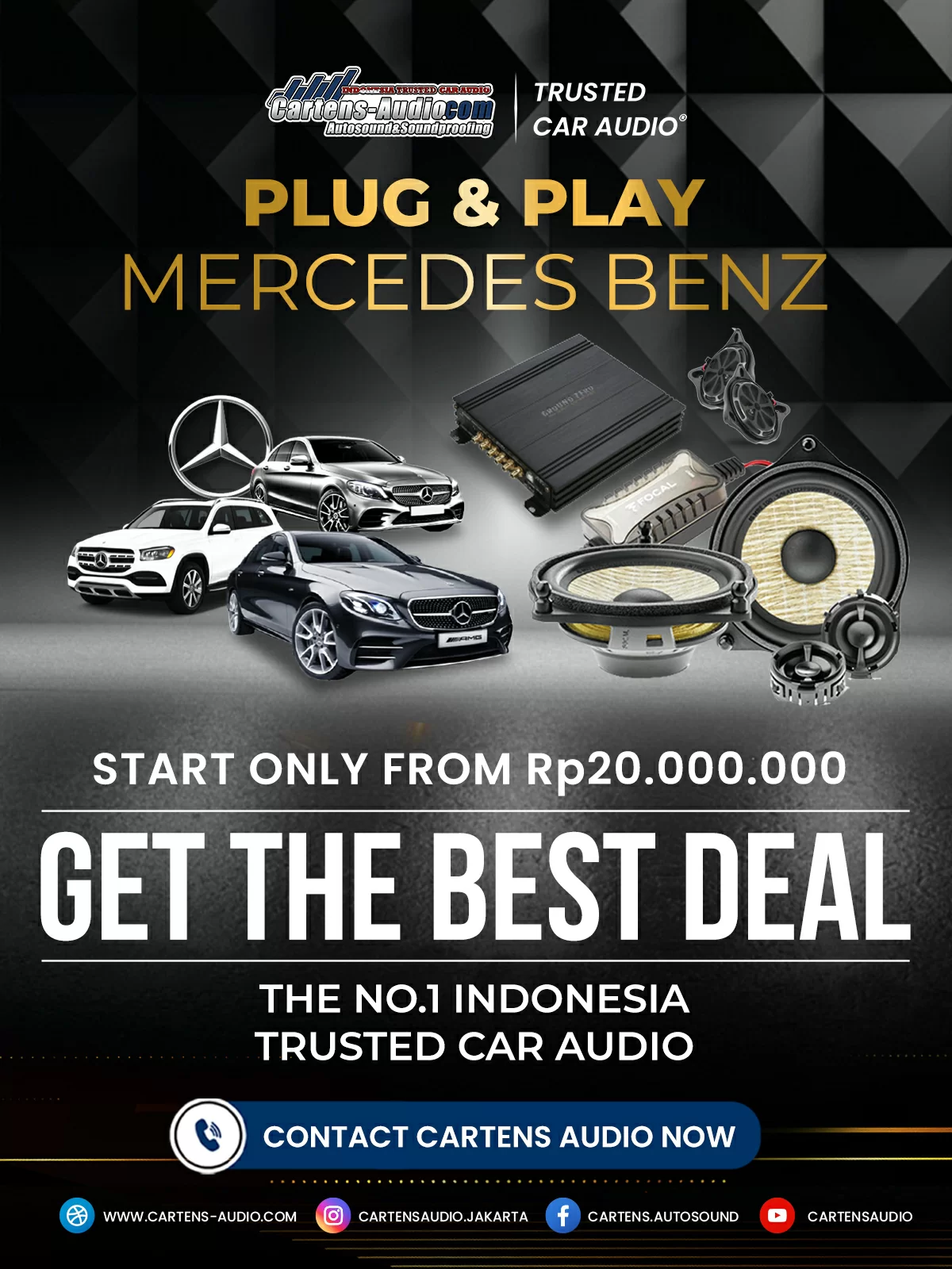 PACKAGE PLUG & PLAY - MERCEDES BENZ