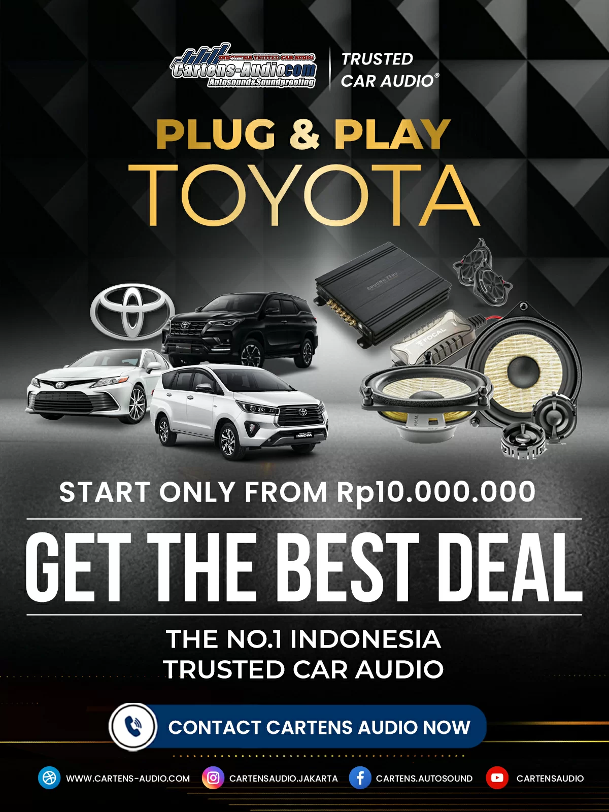 PACKAGE PLUG & PLAY - TOYOTA