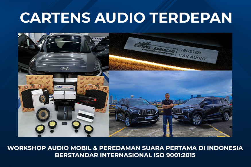 CARTENS AUDIO BERSTANDAR INTERNASIONAL